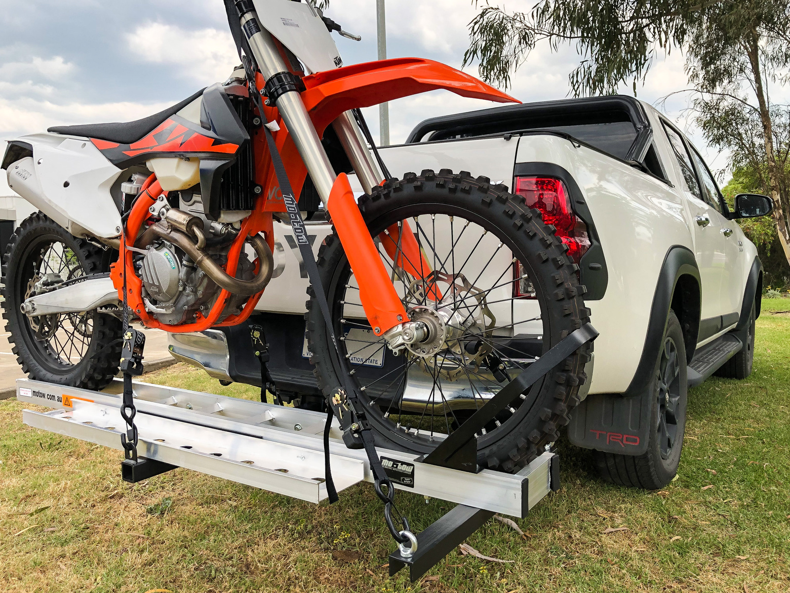 Mo Tow Dirt Trail Motocross Motor Bike Trailer Carrier