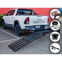 118Cm X 71Cm Mobility Scooter Wheelchair Carrier Atv Ramp Trailer - With Options