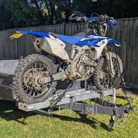 A-Frame mounted Mo-Tow 1.9M Motorcycle / Ebike Bike Carrier - 1900mm 300mm Ubolts