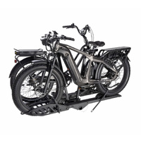 2 Bike / Double Extra Heavy Duty eBike Carrier for Fatboy and DiroDi – Fits 5" Tyres, Secure & Travel-Ready MTBRV200
