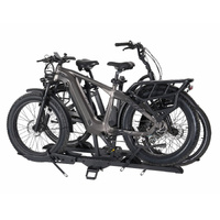 2 Bike / Double Extra Heavy Duty eBike Rack/ Carrier for Fatboy and DiroDi – Fits 5" Tyres, Secure & Travel-Ready MTBRV300