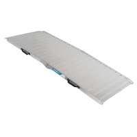 Ramptec 7Ft / 2100Mm x 100cm Aluminium Ramp Folds To 1018mm Access Wheelchairs Disability 400Kg