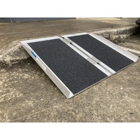 Ramptec 2 Foot Aluminium Wheelchair / Scooter Ramp Portable Folding For Mobility Aids