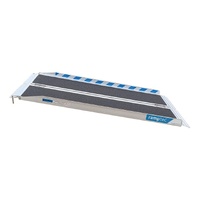 Ramptec 3 Foot Aluminium Wheelchair / Scooter Ramp Portable 86cm Wide with Grit Tape