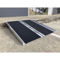 Ramptec 5 Foot Aluminium Wheelchair / Scooter Ramp Portable with Grit Tape